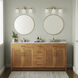 Corella 3 Light 22.4 inch Modern Gold Vanity Light Wall Light